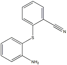 2-[(2-aminophenyl)sulfanyl]benzenecarbonitrile Structure