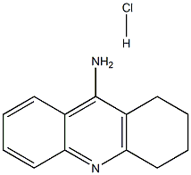 1,2,3,4-tetrahydroacridin-9-amine hydrochloride Structure