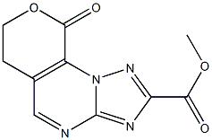 methyl 9-oxo-6,9-dihydro-7H-pyrano[4,3-e][1,2,4]triazolo[1,5-a]pyrimidine-2-carboxylate Structure