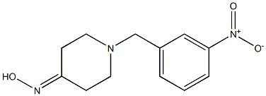 1-(3-nitrobenzyl)piperidin-4-one oxime|