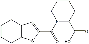 1-(4,5,6,7-tetrahydro-1-benzothiophen-2-ylcarbonyl)piperidine-2-carboxylic acid