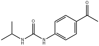 1-(4-acetylphenyl)-3-propan-2-ylurea Struktur