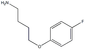 1-(4-aminobutoxy)-4-fluorobenzene 结构式