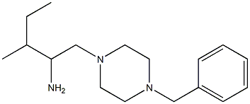  1-(4-benzylpiperazin-1-yl)-3-methylpentan-2-amine