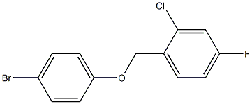 1-(4-bromophenoxymethyl)-2-chloro-4-fluorobenzene|