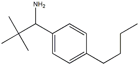 1-(4-butylphenyl)-2,2-dimethylpropan-1-amine