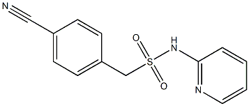 1-(4-cyanophenyl)-N-(pyridin-2-yl)methanesulfonamide