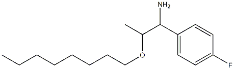 1-(4-fluorophenyl)-2-(octyloxy)propan-1-amine|