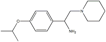  1-(4-isopropoxyphenyl)-2-piperidin-1-ylethanamine