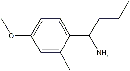 1-(4-methoxy-2-methylphenyl)butan-1-amine Structure