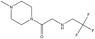 1-(4-methylpiperazin-1-yl)-2-[(2,2,2-trifluoroethyl)amino]ethan-1-one