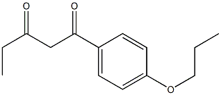 1-(4-propoxyphenyl)pentane-1,3-dione