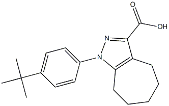 1-(4-tert-butylphenyl)-1,4,5,6,7,8-hexahydrocyclohepta[c]pyrazole-3-carboxylic acid