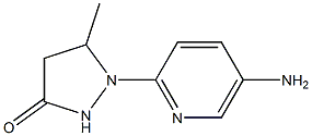 1-(5-aminopyridin-2-yl)-5-methylpyrazolidin-3-one