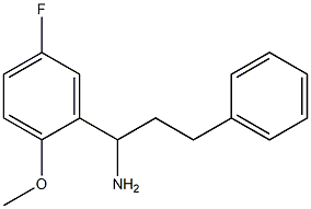  1-(5-fluoro-2-methoxyphenyl)-3-phenylpropan-1-amine