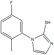  1-(5-fluoro-2-methylphenyl)-1H-imidazole-2-thiol