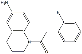 1-(6-amino-1,2,3,4-tetrahydroquinolin-1-yl)-2-(2-fluorophenyl)ethan-1-one