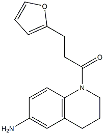 1-(6-amino-1,2,3,4-tetrahydroquinolin-1-yl)-3-(furan-2-yl)propan-1-one|