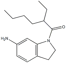 1-(6-amino-2,3-dihydro-1H-indol-1-yl)-2-ethylhexan-1-one