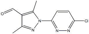 1-(6-chloropyridazin-3-yl)-3,5-dimethyl-1H-pyrazole-4-carbaldehyde