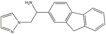  1-(9H-fluoren-2-yl)-2-(1H-pyrazol-1-yl)ethan-1-amine