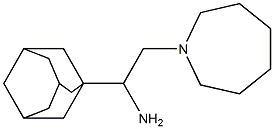 1-(adamantan-1-yl)-2-(azepan-1-yl)ethan-1-amine Struktur