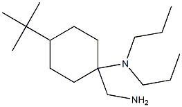 1-(aminomethyl)-4-tert-butyl-N,N-dipropylcyclohexan-1-amine Structure