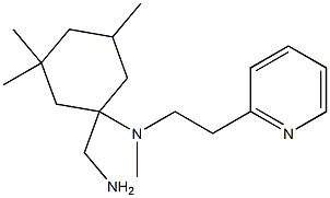 1-(aminomethyl)-N,3,3,5-tetramethyl-N-[2-(pyridin-2-yl)ethyl]cyclohexan-1-amine|