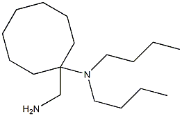 1-(aminomethyl)-N,N-dibutylcyclooctan-1-amine Structure