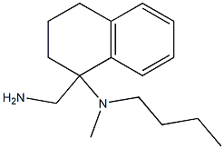 1-(aminomethyl)-N-butyl-N-methyl-1,2,3,4-tetrahydronaphthalen-1-amine Structure