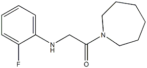 1-(azepan-1-yl)-2-[(2-fluorophenyl)amino]ethan-1-one|