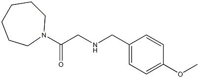 1-(azepan-1-yl)-2-{[(4-methoxyphenyl)methyl]amino}ethan-1-one