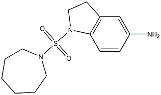 1-(azepane-1-sulfonyl)-2,3-dihydro-1H-indol-5-amine