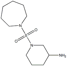 1-(azepane-1-sulfonyl)piperidin-3-amine