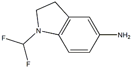 1-(difluoromethyl)-2,3-dihydro-1H-indol-5-amine