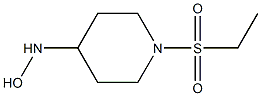 1-(ethanesulfonyl)piperidine-4-hydroxylamine 化学構造式