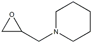 1-(oxiran-2-ylmethyl)piperidine,,结构式