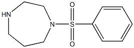 1-(phenylsulfonyl)-1,4-diazepane,,结构式