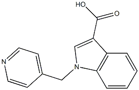 1-(pyridin-4-ylmethyl)-1H-indole-3-carboxylic acid