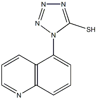 1-(quinolin-5-yl)-1H-1,2,3,4-tetrazole-5-thiol 结构式