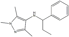 1,3,5-trimethyl-N-(1-phenylpropyl)-1H-pyrazol-4-amine