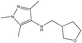 1,3,5-trimethyl-N-(oxolan-3-ylmethyl)-1H-pyrazol-4-amine