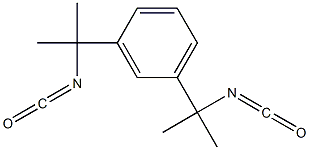 1,3-bis(2-isocyanatopropan-2-yl)benzene,,结构式