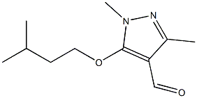 1,3-dimethyl-5-(3-methylbutoxy)-1H-pyrazole-4-carbaldehyde