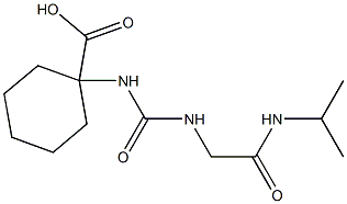 1-[({[2-(isopropylamino)-2-oxoethyl]amino}carbonyl)amino]cyclohexanecarboxylic acid