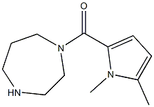 1-[(1,5-dimethyl-1H-pyrrol-2-yl)carbonyl]-1,4-diazepane,,结构式