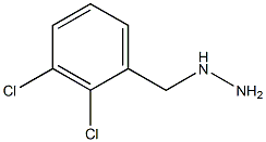 1-[(2,3-dichlorophenyl)methyl]hydrazine 化学構造式