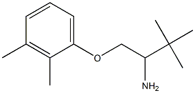 1-[(2,3-dimethylphenoxy)methyl]-2,2-dimethylpropylamine Structure