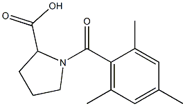  1-[(2,4,6-trimethylphenyl)carbonyl]pyrrolidine-2-carboxylic acid