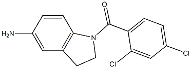 1-[(2,4-dichlorophenyl)carbonyl]-2,3-dihydro-1H-indol-5-amine|